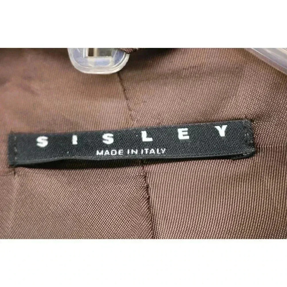 Sisley-Made in Italy-Women's New Wool Skirt Set-Size 42-44-Business-Office - Picture 4 of 15